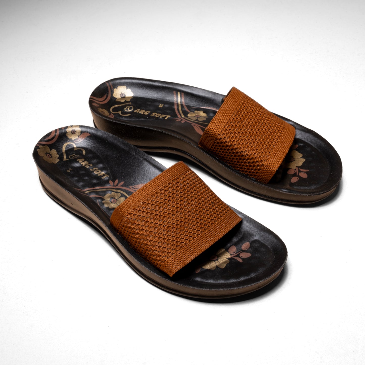 Tricot Flowers Slipper