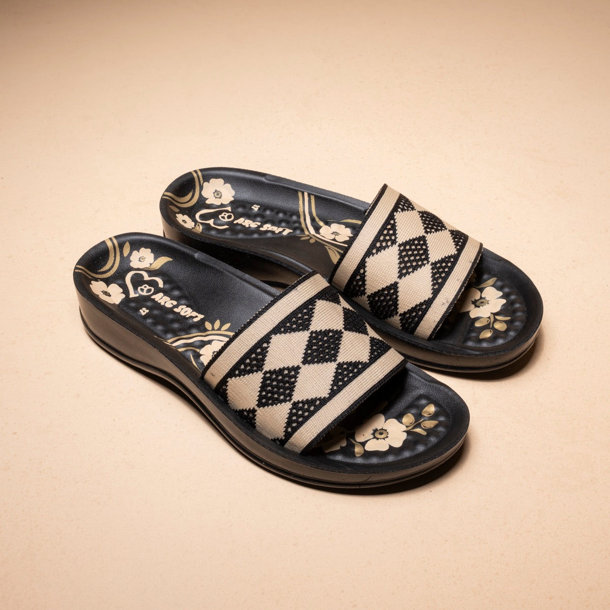 Caro Flowers Slippers