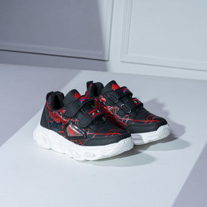 كوتشي سبايدرمان بنعل مضئ